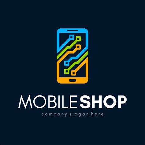 Mobile Shop Logo Design - DesignStudio