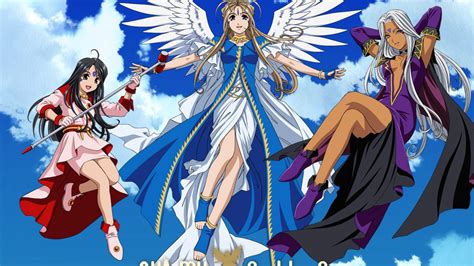 Wallpaper : Ah My Goddess, Belldandy, Urd, Skuld 1600x900 - RyuuteimaruYT - 1841767 - HD ...