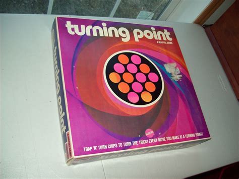 vintage 1969 Mattel Turning Point game family fun game in Great clean condition | #4570696138