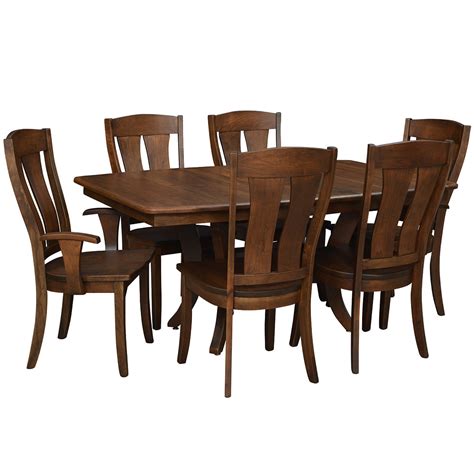 Omaha Amish Dining Room Set - Amish Dining Table Set | Cabinfield