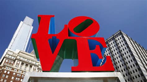 Download Philadelphia Love Statue Wallpaper | Wallpapers.com