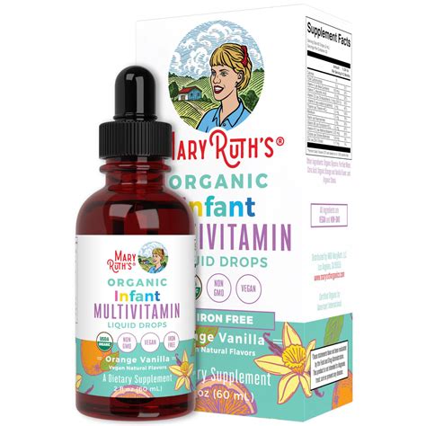 Organic Infant Multivitamin Liquid Drops - Naturally On Main