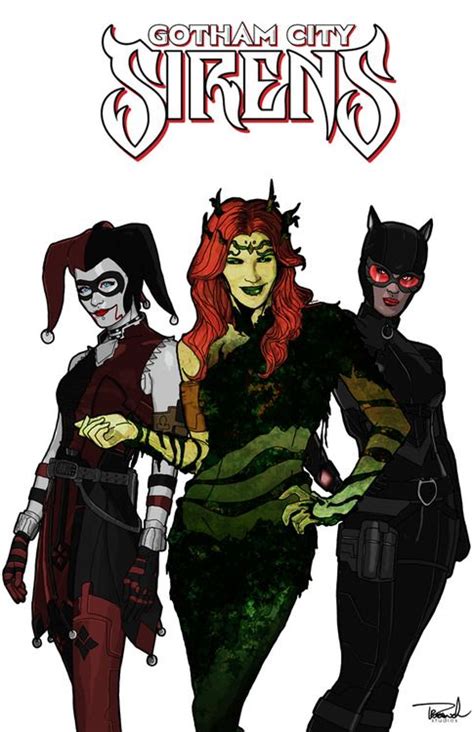 Gotham City Sirens | Batman Characters | Pinterest