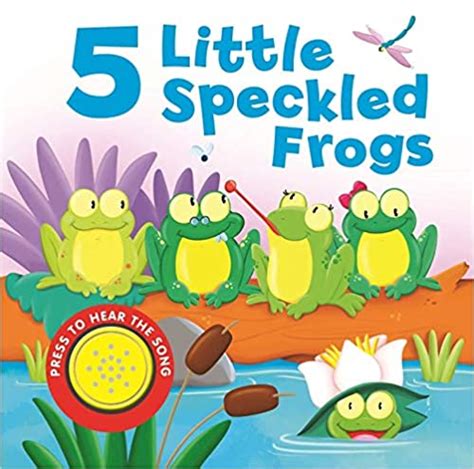 5 little speckled frogs book - My Bored Toddler