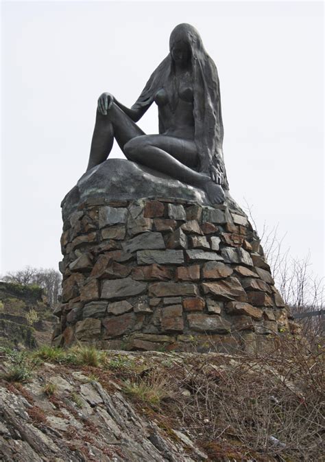 The Lorelei - 16' Mermaid Statue in the Rhine Valley - Mermaids of Earth