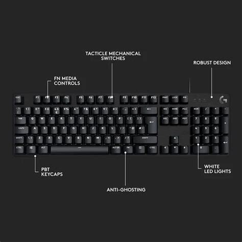 Logitech G413 SE Full-Size Mechanical Gaming Keyboard - Backlit ...