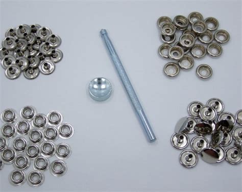 Heavy Duty Snap Fastener Kit With 20 Snaps and Setting Tool for Thicker Materials - Etsy