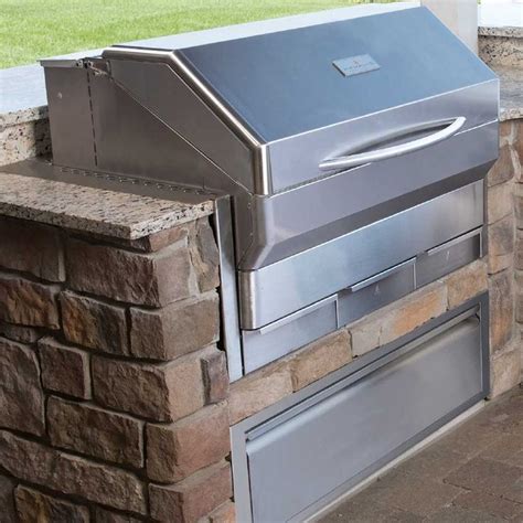 Built-In Pellet Grills | Outdoor kitchen appliances, Outdoor kitchen, Outdoor gas fireplace
