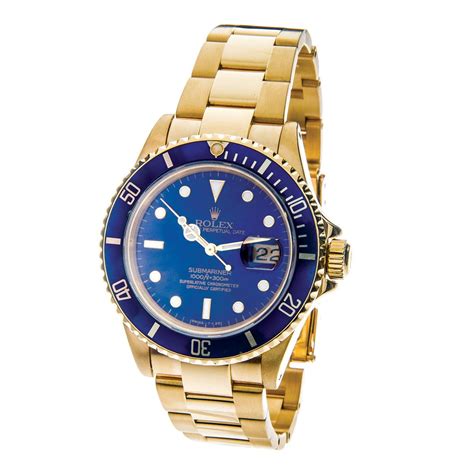 Pre-Owned Gold Rolex Submariner