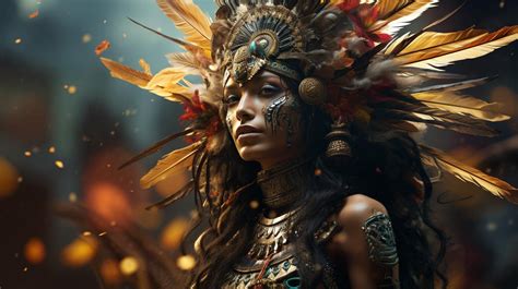 Xochiquetzal Goddess Of Fertility Aztec Goddess