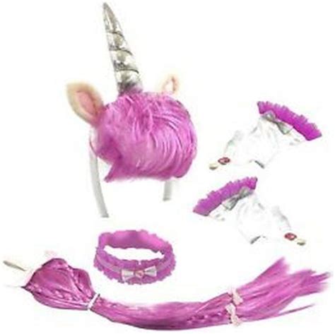 amscan 10132969 Unicorn Costume Accessory Set, Multicoloured, Adult ...