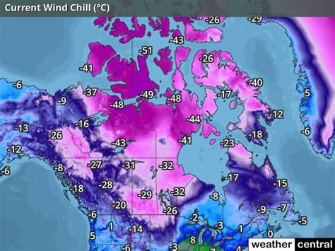 Canada Weather - Current Temperatures | WeatherCentral