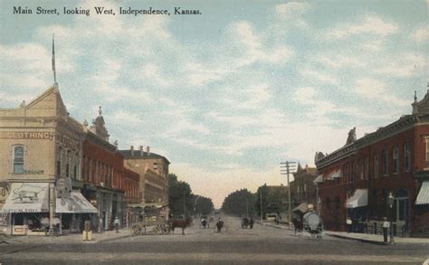 Main Street, Independence, Kansas - Kansas Memory - Kansas Historical Society