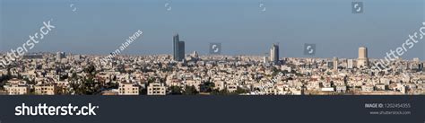 Amman City Skyline Amman Landmarks Famous Stock Photo 1202454355 ...