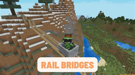 Rail Bridges Mod: Transform Your Minecraft Transportation with Advanced ...