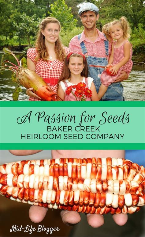 A Passion for Seeds ~ Baker Creek Heirloom Seed Company ~ Mid-Life Blogger | Heirloom seeds ...