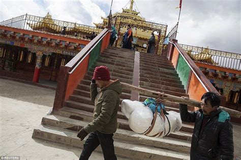 Rare insight into the secret ritual of Tibetan sky burials | Otherwhere | Tibet, Sky, Street view