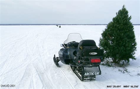 Michigan Snowmobiling Black Moutain Cheboygan Snowmobile Trail Map Michigan Sledhead™