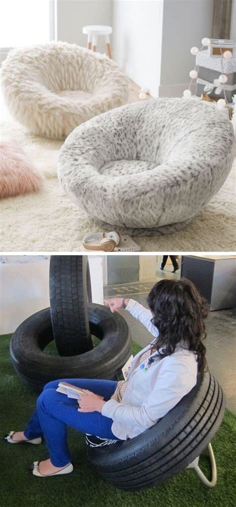 15 DIY Recycled Old Tire Furniture Ideas - Home and Garden Digest