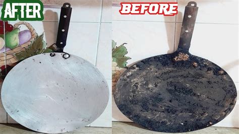 How to Clean Dirty Griddle 🔥 |Home ramides | tips and tricks |kitchen cleaning Tips - YouTube