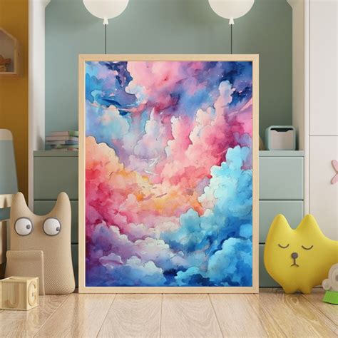 Cotton Candy Clouds - Etsy