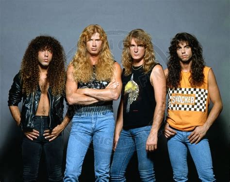 Megadeth 1990 | Famous musicians, Megadeth, Heavy metal bands