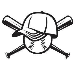 Baseball Logo svg cut file