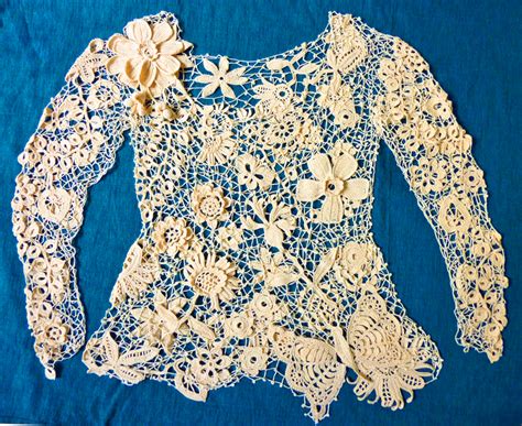 Mirtooli Crochet: Irish Lace Top for Sarah's Wedding