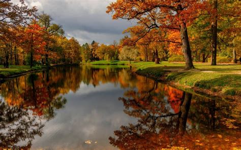 Free photo: Autumn Lake - Reflection, Outdoors, Outside - Free Download - Jooinn