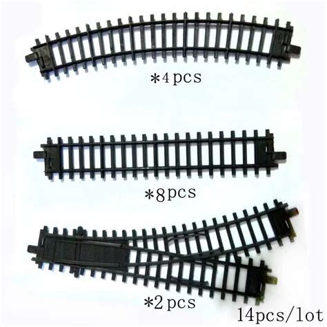 Aliexpress.com : Buy Sale Electric Railway Train Track Parts 14pcs ...