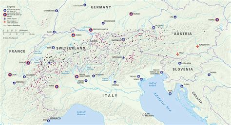 Map Of Austria Alps - Maps of the World