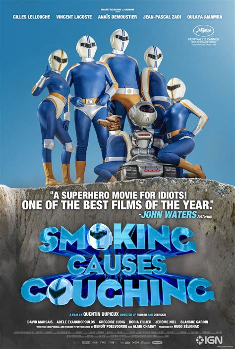 Smoking Causes Coughing: Exclusive Trailer and Poster for French Superhero Comedy - IGN