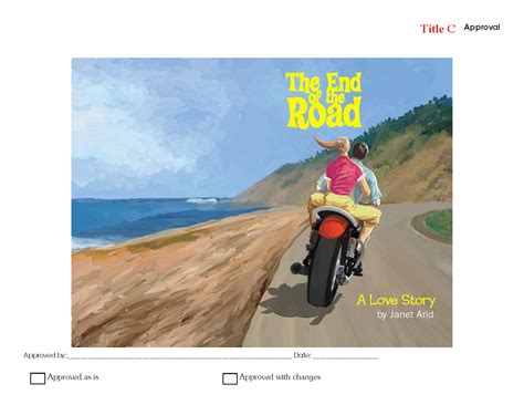 The End of the Road - book cover case study on Behance