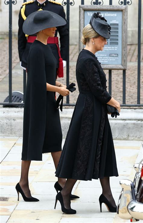 Meghan Markle's Funeral Outfit Paid Tribute To Queen Elizabeth II