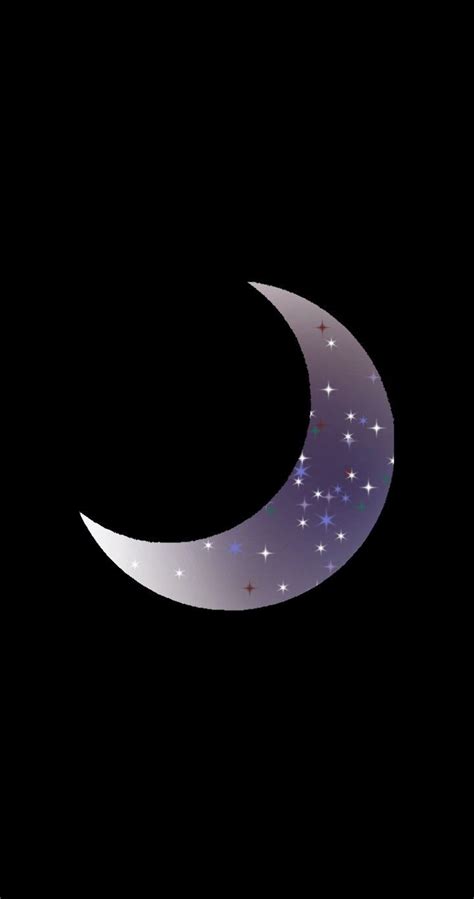 bulan sabit wallpaper | Bidang warna, Gambar, Kartu