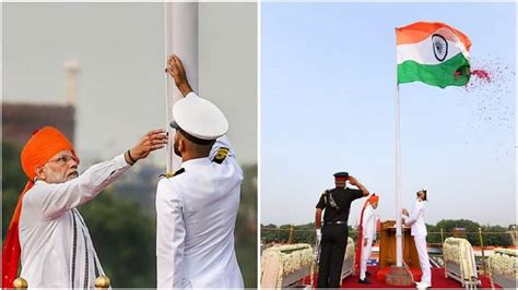 Independence Day: BIG difference between hoisting National Flag on I ...