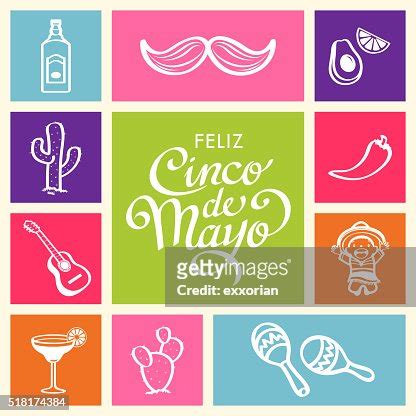 Cinco De Mayo Symbols High-Res Vector Graphic - Getty Images