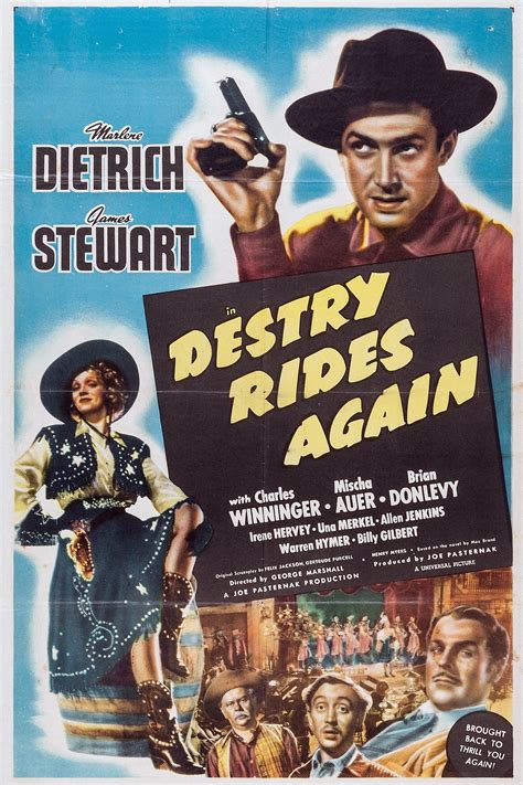 Destry Rides Again (1939) - Posters — The Movie Database (TMDB)