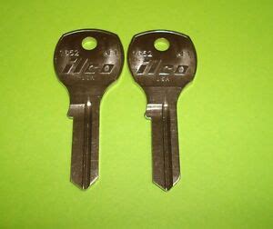 🔑 LOT OF 2 BLANK ILCO KEY Auth Florence Mailbox Locks AF1 ILCO 1652 (2 KEYS) | eBay