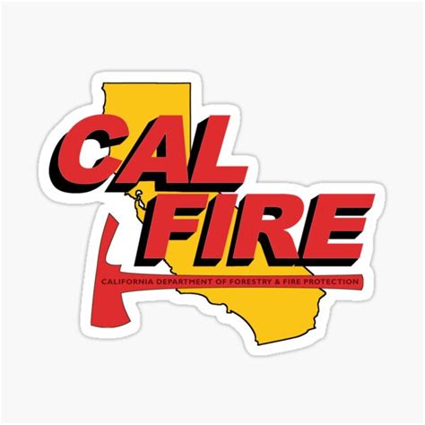 Cal Fire Stickers | Redbubble