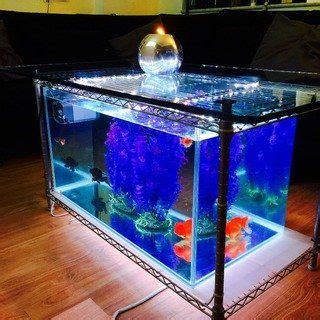 Fish Tank Coffee Table, Aquarium Coffee Table, Made Coffee Table, Glass ...