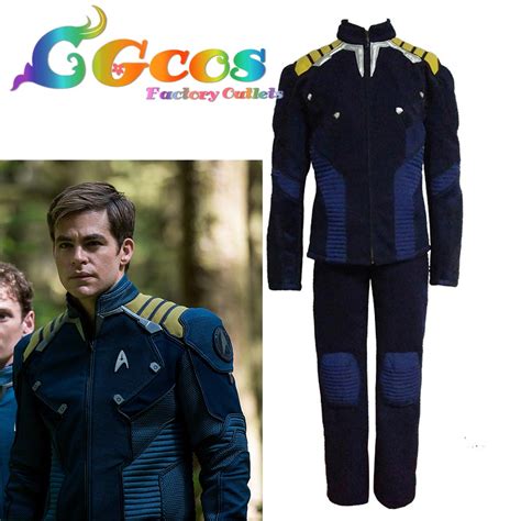 CGCOS Free Shipping Cosplay Costume Star Trek 3 beyond the stars Uniform Halloween Christmas ...