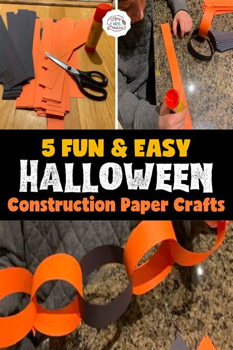 5 Fun & Easy Construction Paper Halloween Crafts | LaptrinhX / News