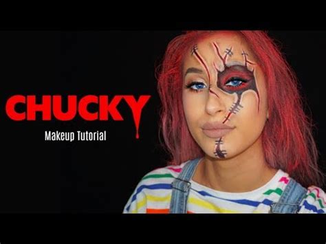 CHUCKY HALLOWEEN MAKEUP TUTORIAL ♡ Andrea Kyriakou - YouTube