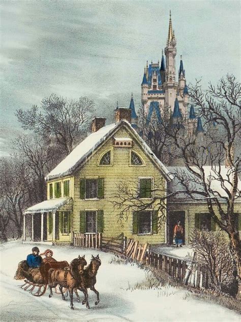 Currier & Ives | Currier and ives prints, Winter scenes, Currier and ives