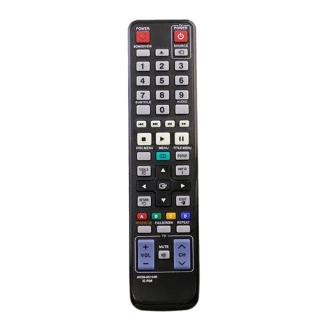 New AK59-00104R Fit For Samsung Blu-ray Player Remote Control BD-C5500 BD-C7500 BD-D6500ZA BD ...