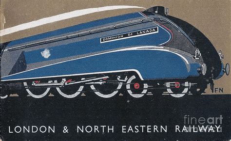 Mallard Steam Train London and North Eastern Railway Painting by ...