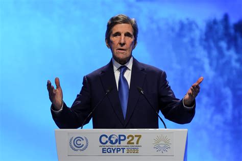 John Kerry, US Special Presidential Envoy for Climate - ClimateCOP27 ...