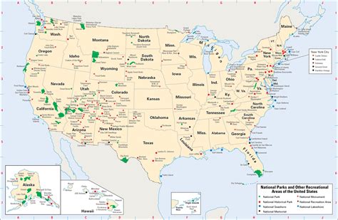 A map of every national park in the United States - Vivid Maps