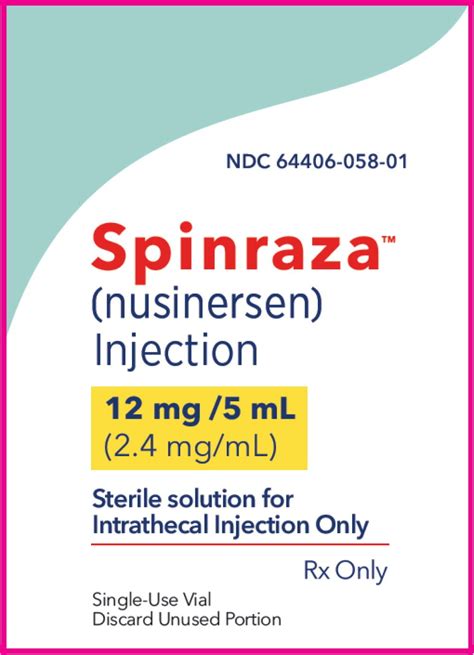 Spinraza - FDA prescribing information, side effects and uses